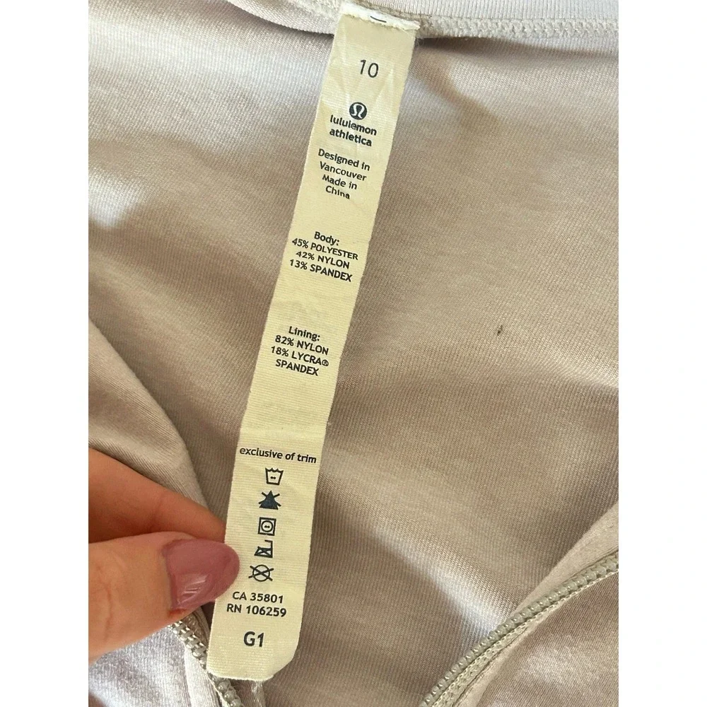 Lululemon Women's In Stride Lilac Jacket - Size 10